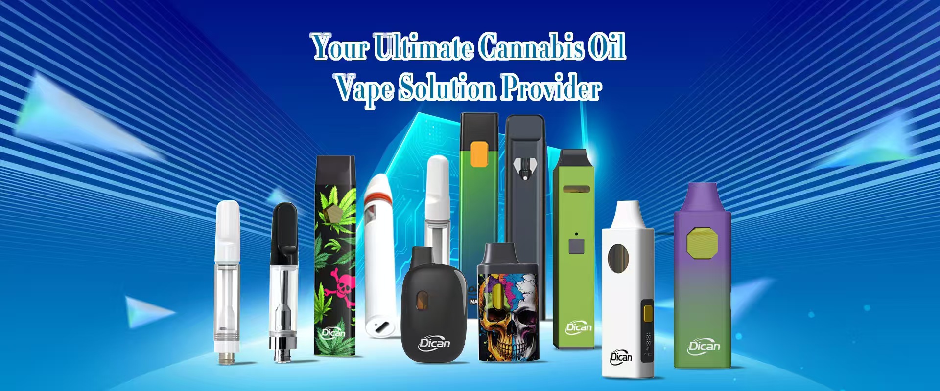 Kina cannabis olja engångsvape OEM -tillverkare - dikan vape