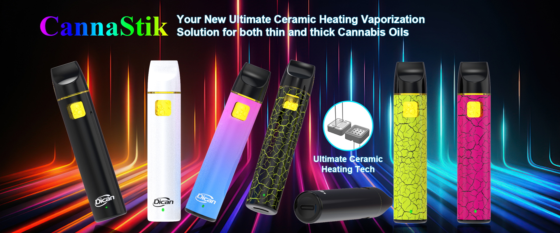 Ingen igensättning Postless THC Oil Vape Pen