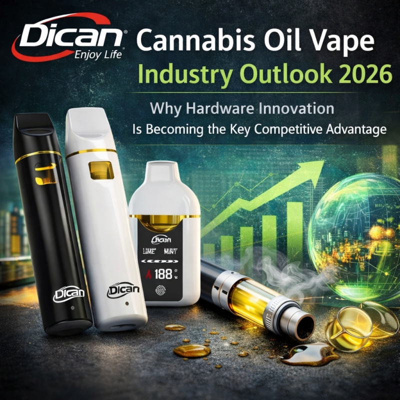 Cannabis Oil Vape Industry Outlook 2026: Varför hårdvaruinnovation blir den viktigaste konkurrensfördelen
