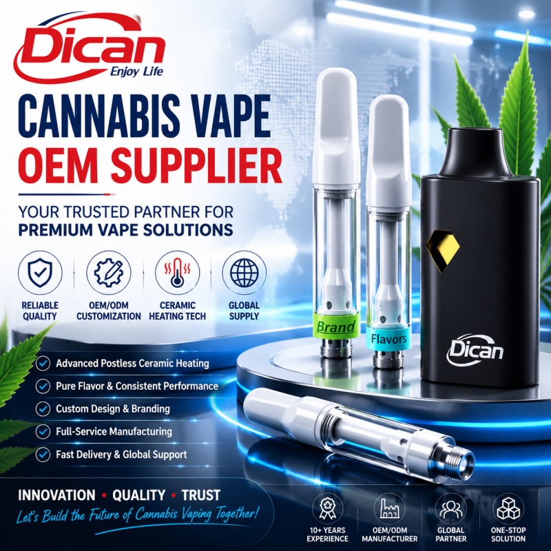 Letar du efter en pålitlig Cannabis Oil Vape OEM-leverantör?