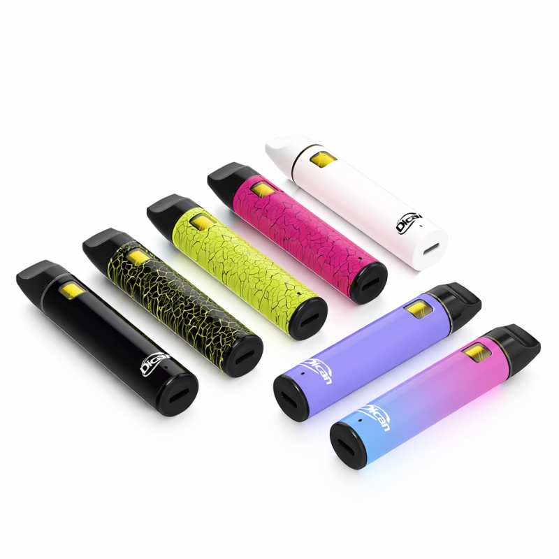 Postless Disponibel Cannabis Vape Pen för levande harts- och kolofoniumoljor