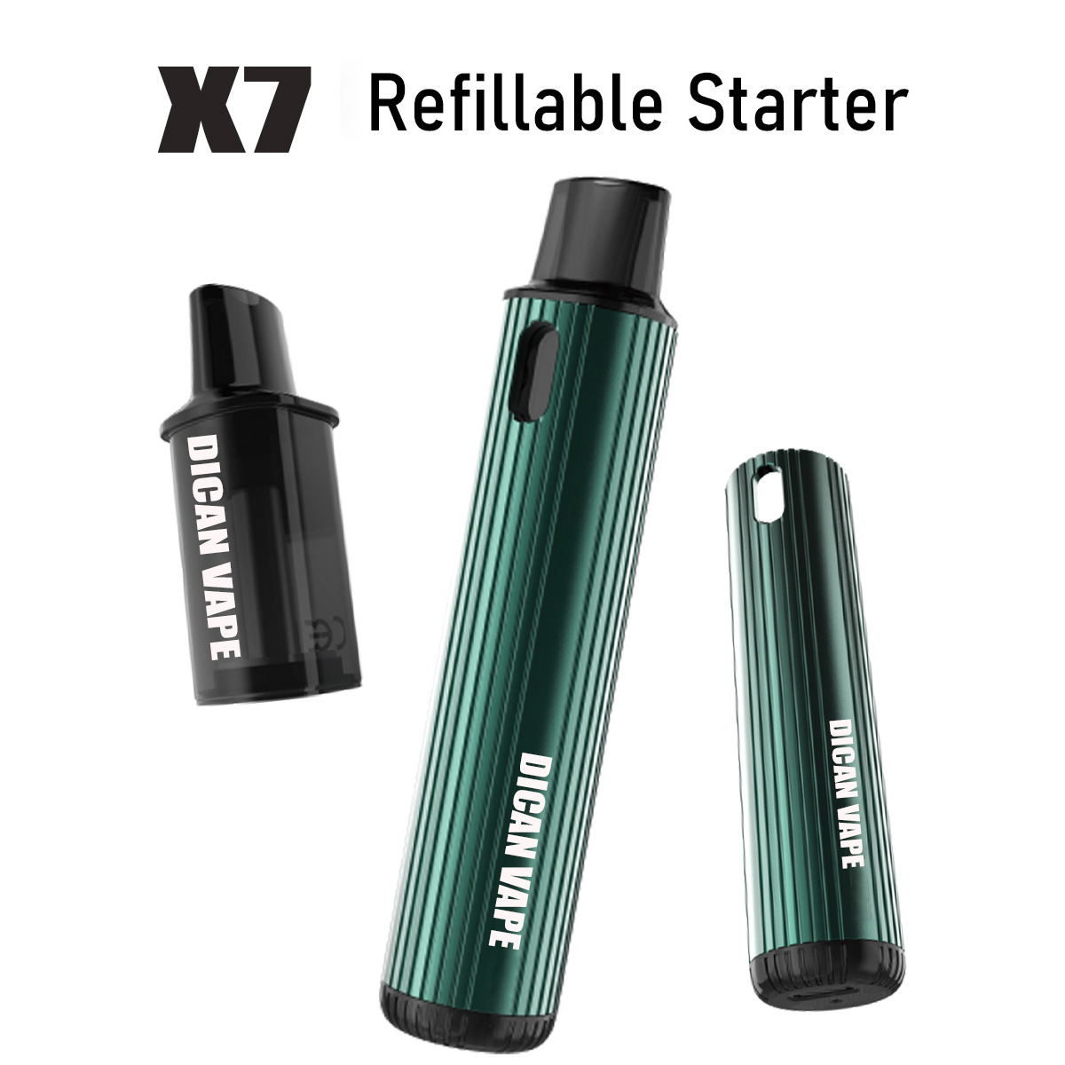 X7 Premium Refillable Pod Disponible Vape Starter